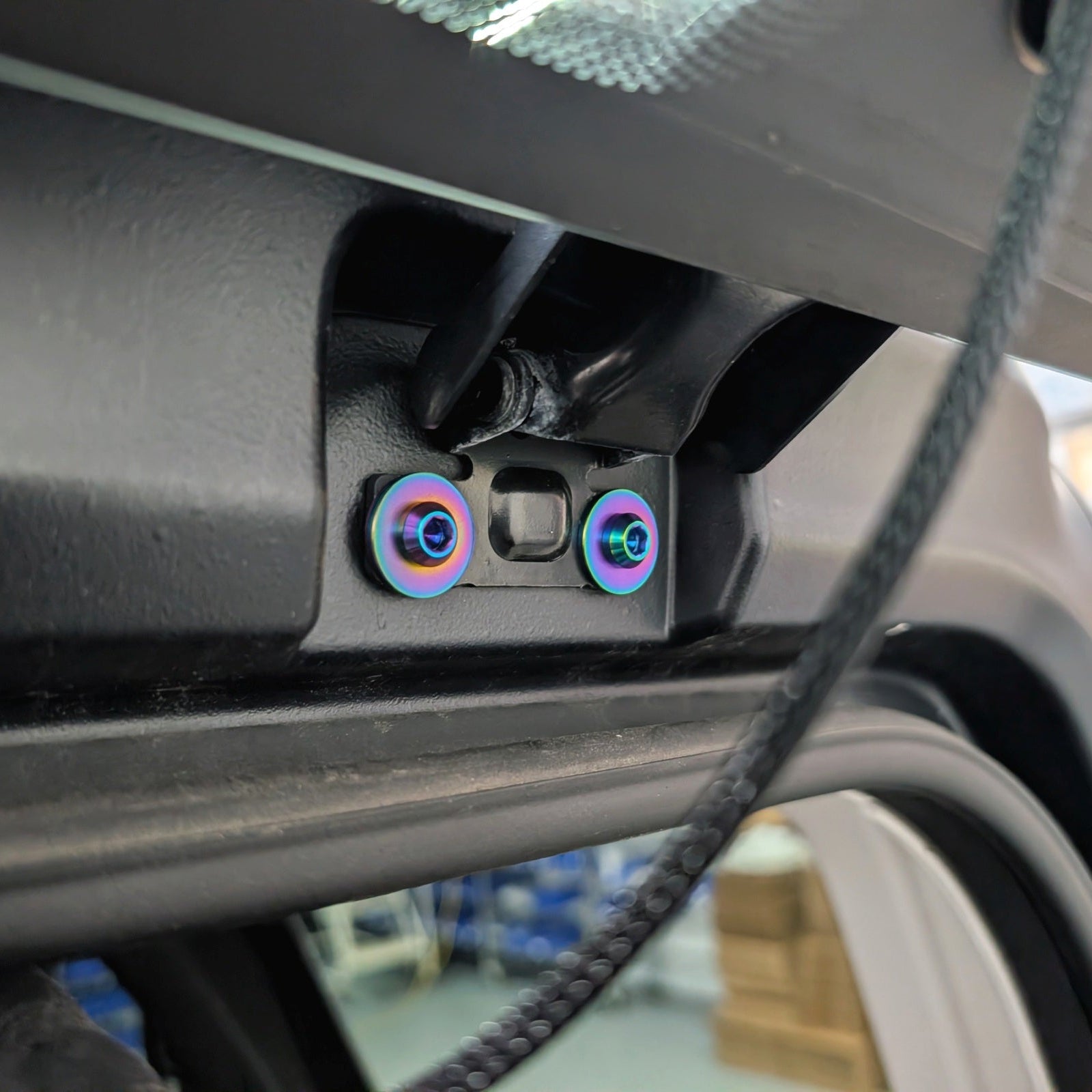 ZSPEC Trunk-Area Hardware Kit for 2018+ Jeep JL & JLU Wrangler, Titanium - ZSPEC Design LLC
