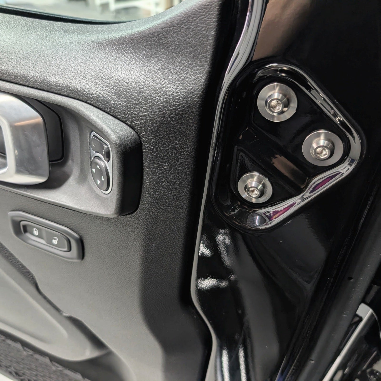 ZSPEC Interior Hardware Kit for 2018+ Jeep JLU Wrangler, Titanium