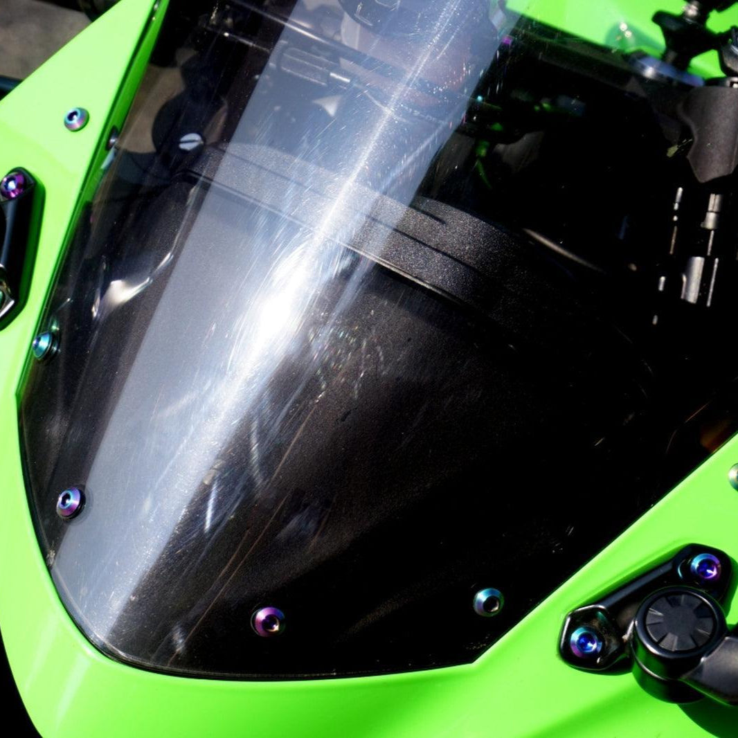 ZSPEC Titanium Dress Up Bolts® Fastener Kit for the Kawasaki Ninja 636 ZX6R - ZSPEC Design LLC - Hardware Fasteners - Fastener Kit, kawasaki, Motorcycle, ninja, zxr6 - zspecdesign.com