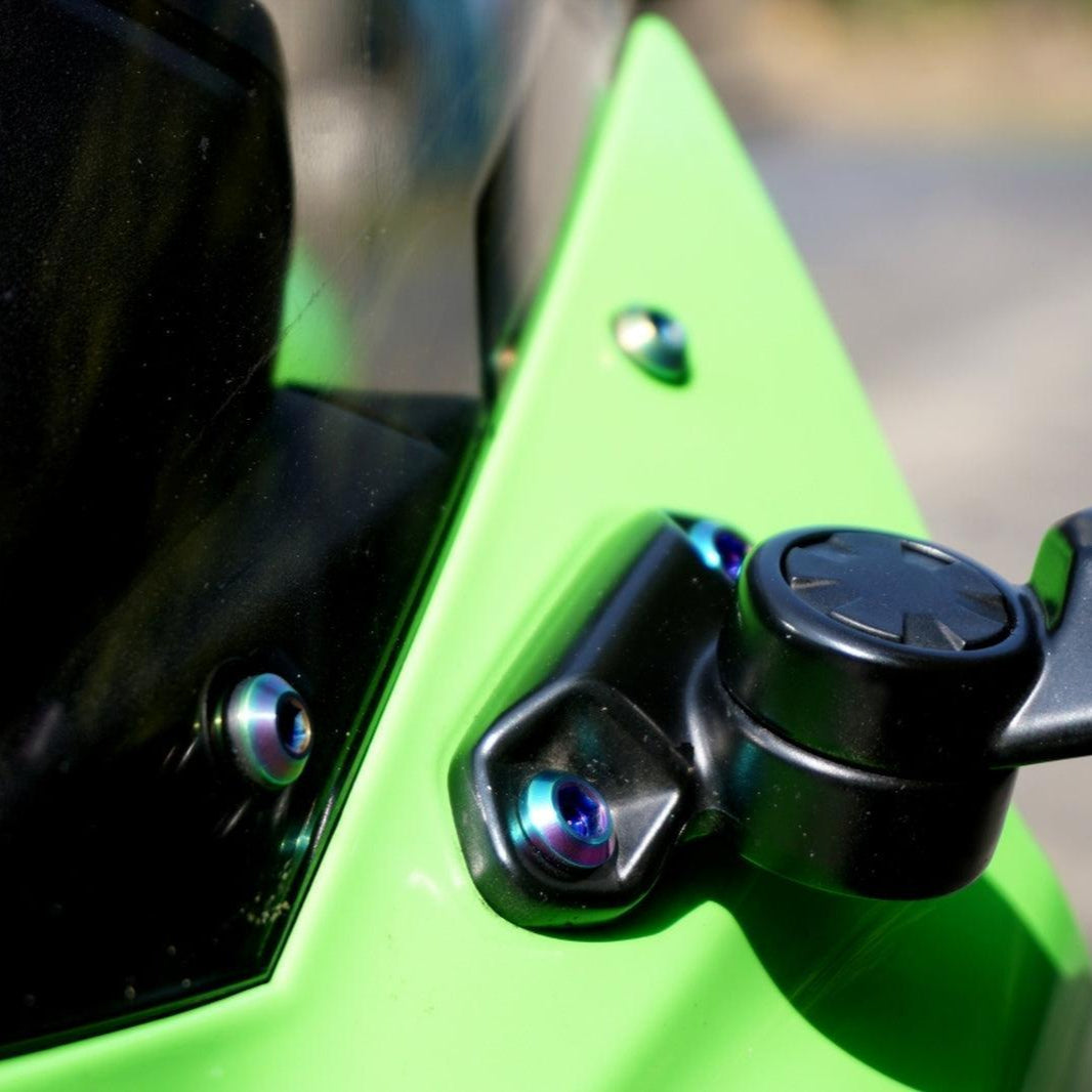 ZSPEC Titanium Dress Up Bolts® Fastener Kit for the Kawasaki Ninja 636 ZX6R - ZSPEC Design LLC - Hardware Fasteners - Fastener Kit, kawasaki, Motorcycle, ninja, zxr6 - zspecdesign.com