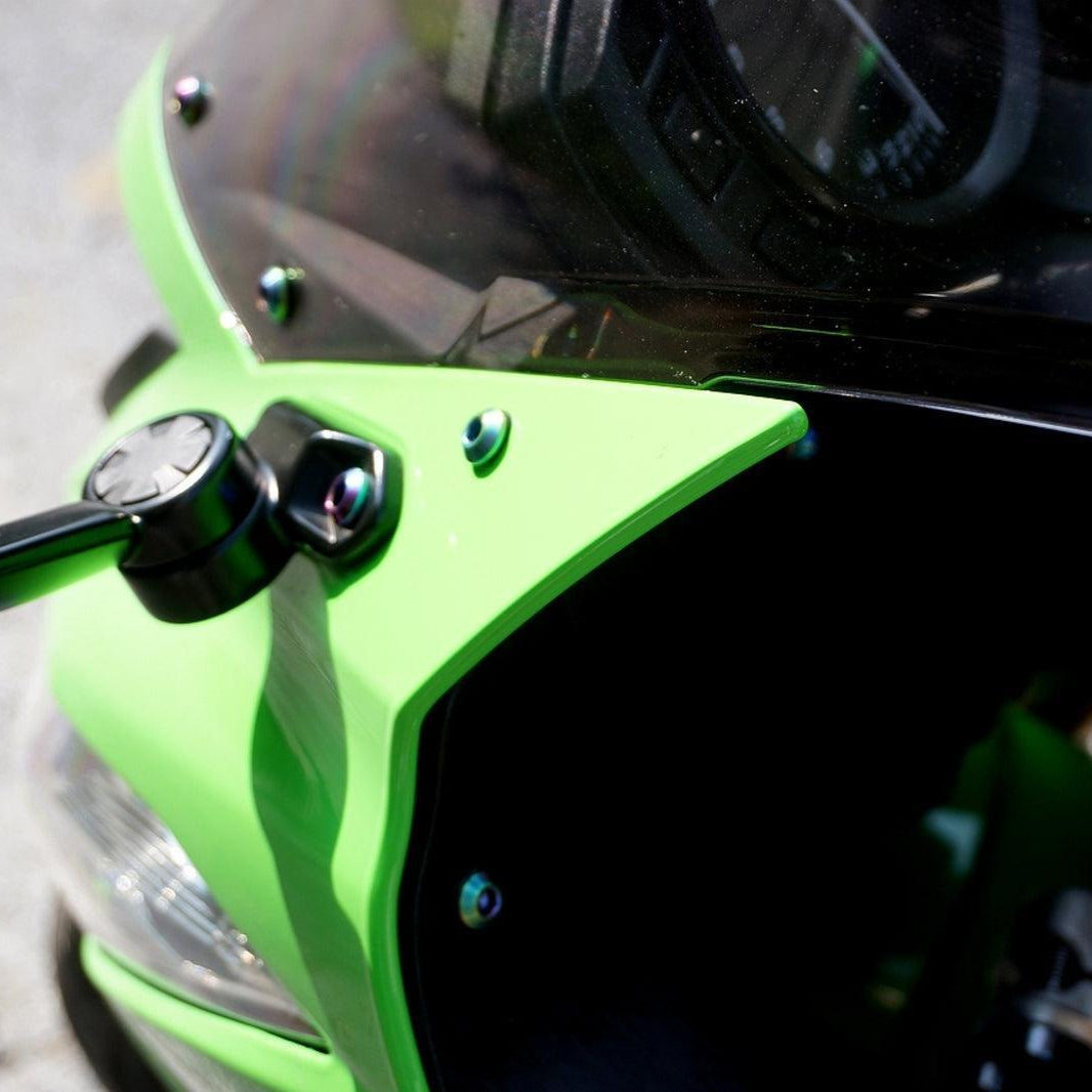 ZSPEC Titanium Dress Up Bolts® Fastener Kit for the Kawasaki Ninja 636 ZX6R - ZSPEC Design LLC - Hardware Fasteners - Fastener Kit, kawasaki, Motorcycle, ninja, zxr6 - zspecdesign.com
