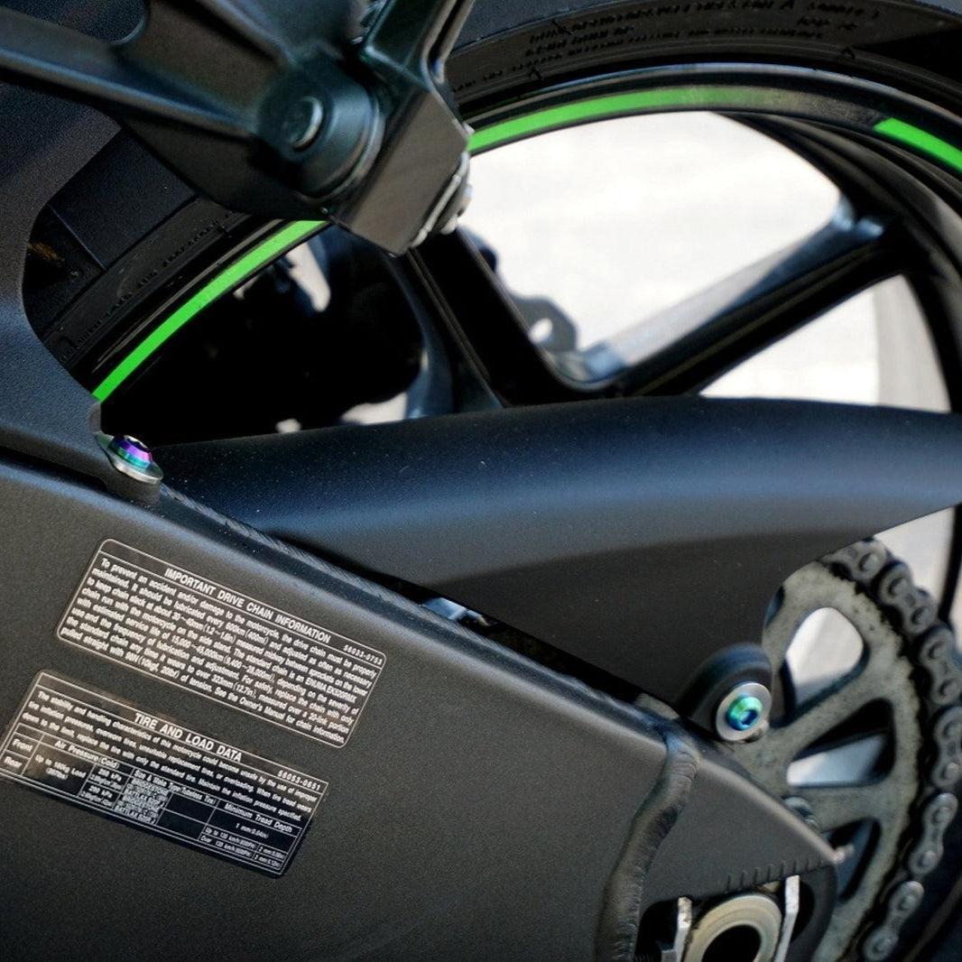 ZSPEC Titanium Dress Up Bolts® Fastener Kit for the Kawasaki Ninja 636 ZX6R - ZSPEC Design LLC - Hardware Fasteners - Fastener Kit, kawasaki, Motorcycle, ninja, zxr6 - zspecdesign.com