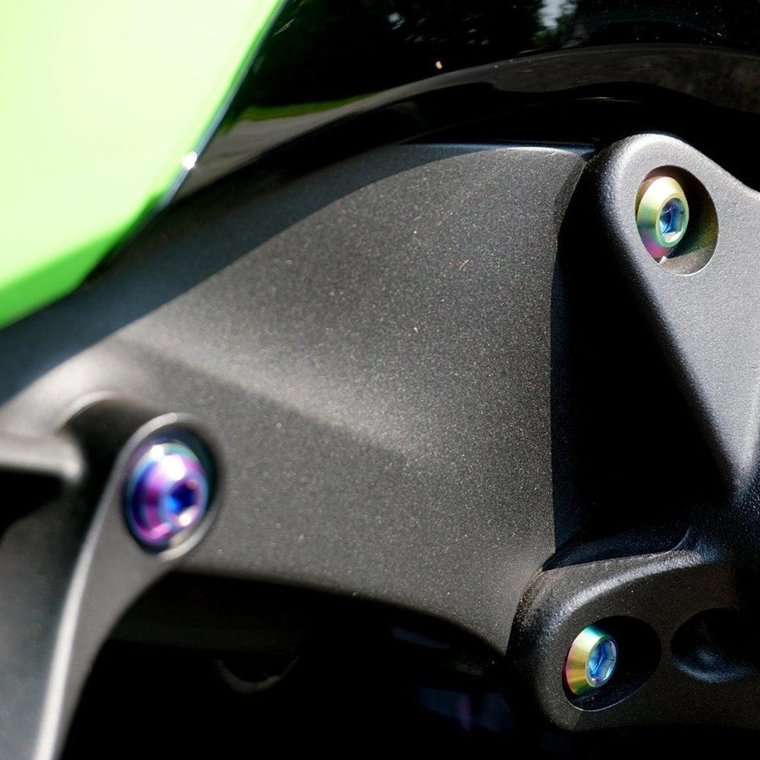 ZSPEC Titanium Dress Up Bolts® Fastener Kit for the Kawasaki Ninja 636 ZX6R - ZSPEC Design LLC - Hardware Fasteners - Fastener Kit, kawasaki, Motorcycle, ninja, zxr6 - zspecdesign.com