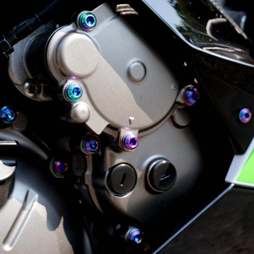 ZSPEC Titanium Dress Up Bolts® Fastener Kit for the Kawasaki Ninja 636 ZX6R - ZSPEC Design LLC - Hardware Fasteners - Fastener Kit, kawasaki, Motorcycle, ninja, zxr6 - zspecdesign.com