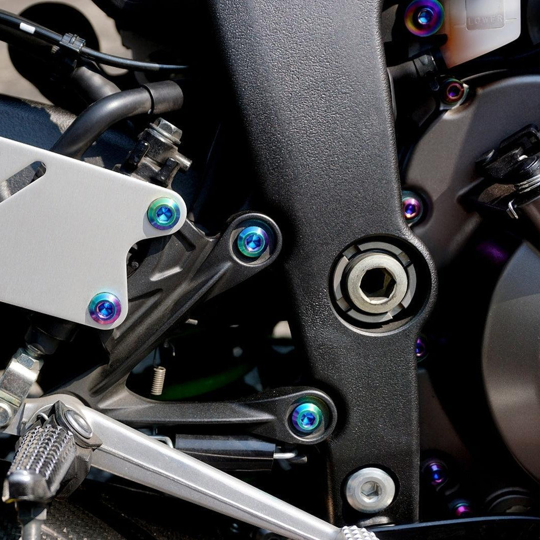 ZSPEC Titanium Dress Up Bolts® Fastener Kit for the Kawasaki Ninja 636 ZX6R - ZSPEC Design LLC - Hardware Fasteners - Fastener Kit, kawasaki, Motorcycle, ninja, zxr6 - zspecdesign.com