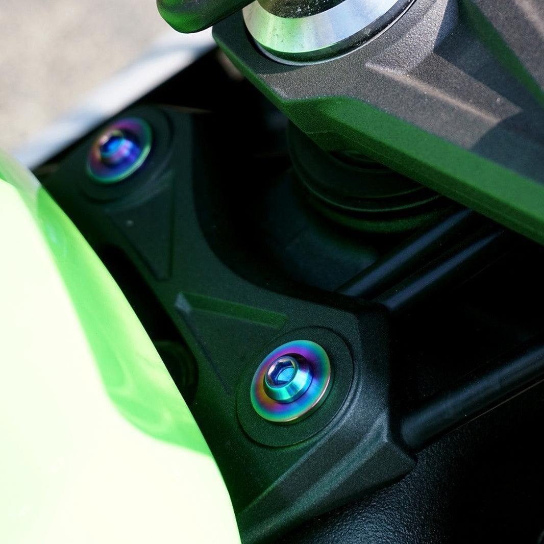 ZSPEC Titanium Dress Up Bolts® Fastener Kit for the Kawasaki Ninja 636 ZX6R - ZSPEC Design LLC - Hardware Fasteners - Fastener Kit, kawasaki, Motorcycle, ninja, zxr6 - zspecdesign.com