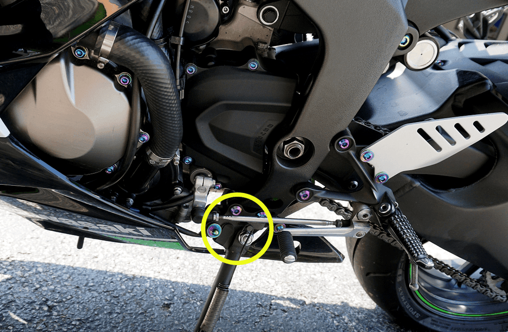 ZSPEC Titanium Fasteners for the Kawasaki Ninja 636 ZX6R