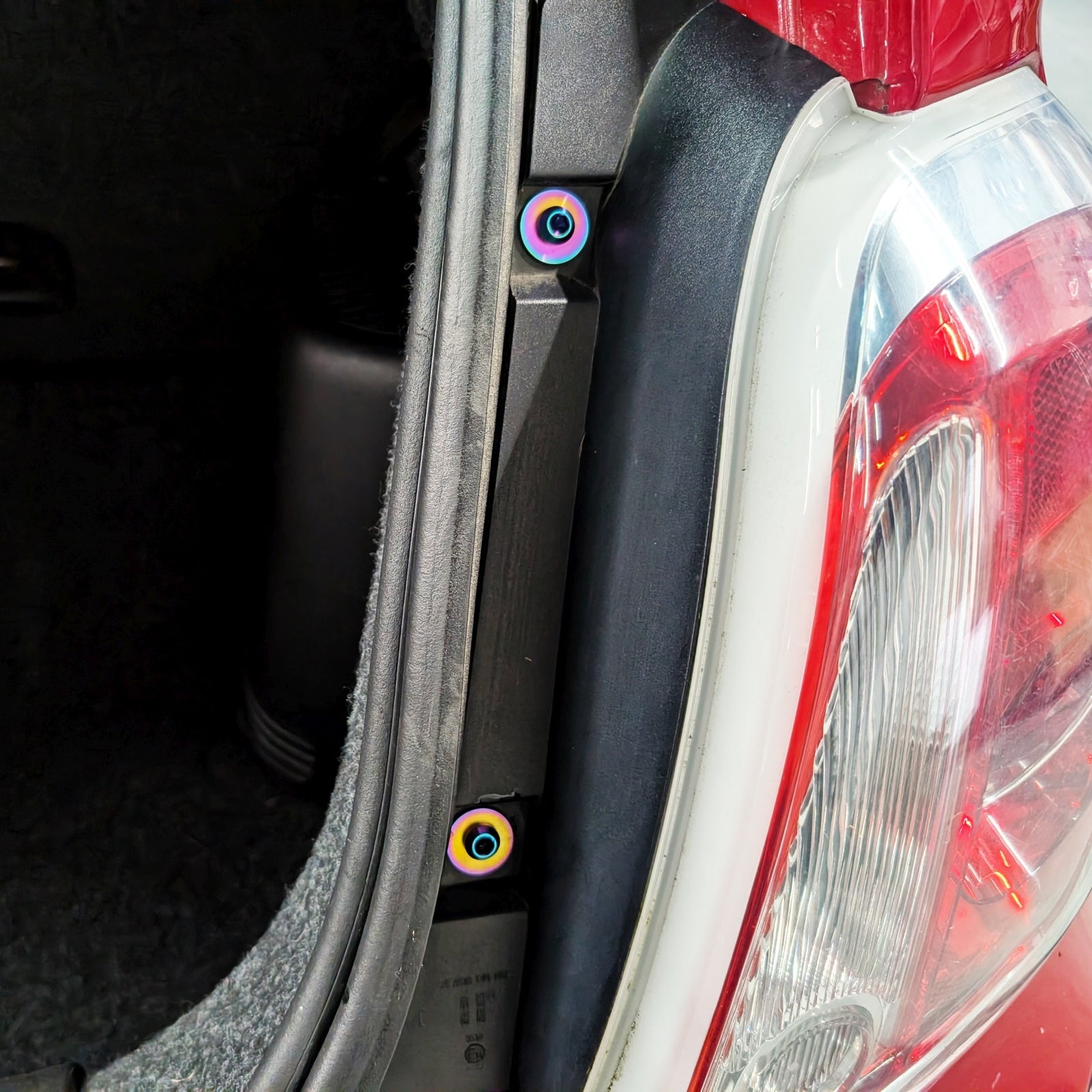 ZSPEC Staged Dress Up Bolts Fastener Hardware Kit for '07-25 Fiat 500 & Abarth Titanium Grade-5 - ZSPEC Design LLC