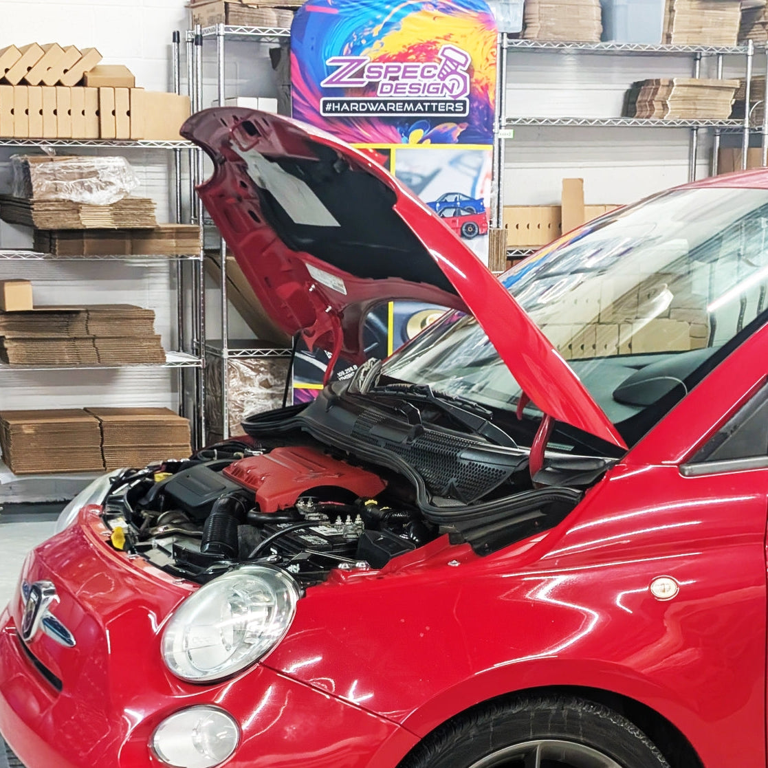 ZSPEC Stage-2 Hardware Kit, Fiat 500 & Abarth, Stainless & Billet Dress Up Bolts Washers Hardware - ZSPEC Design LLC