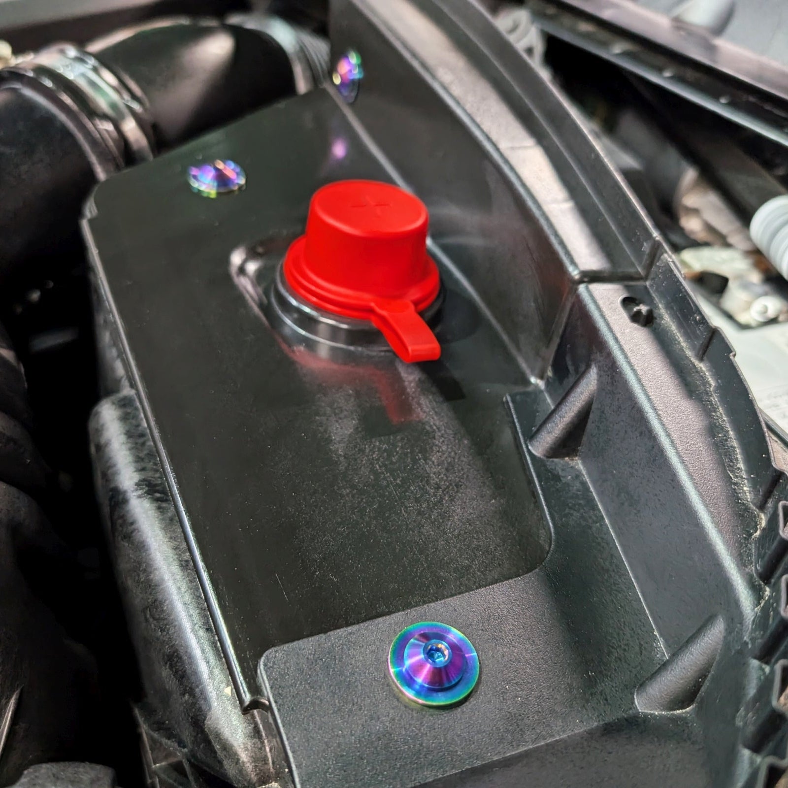 ZSPEC Staged Dress Up Bolts® Fastener Kit, '22+ Mini Cooper F56s, Titanium - ZSPEC Design LLC