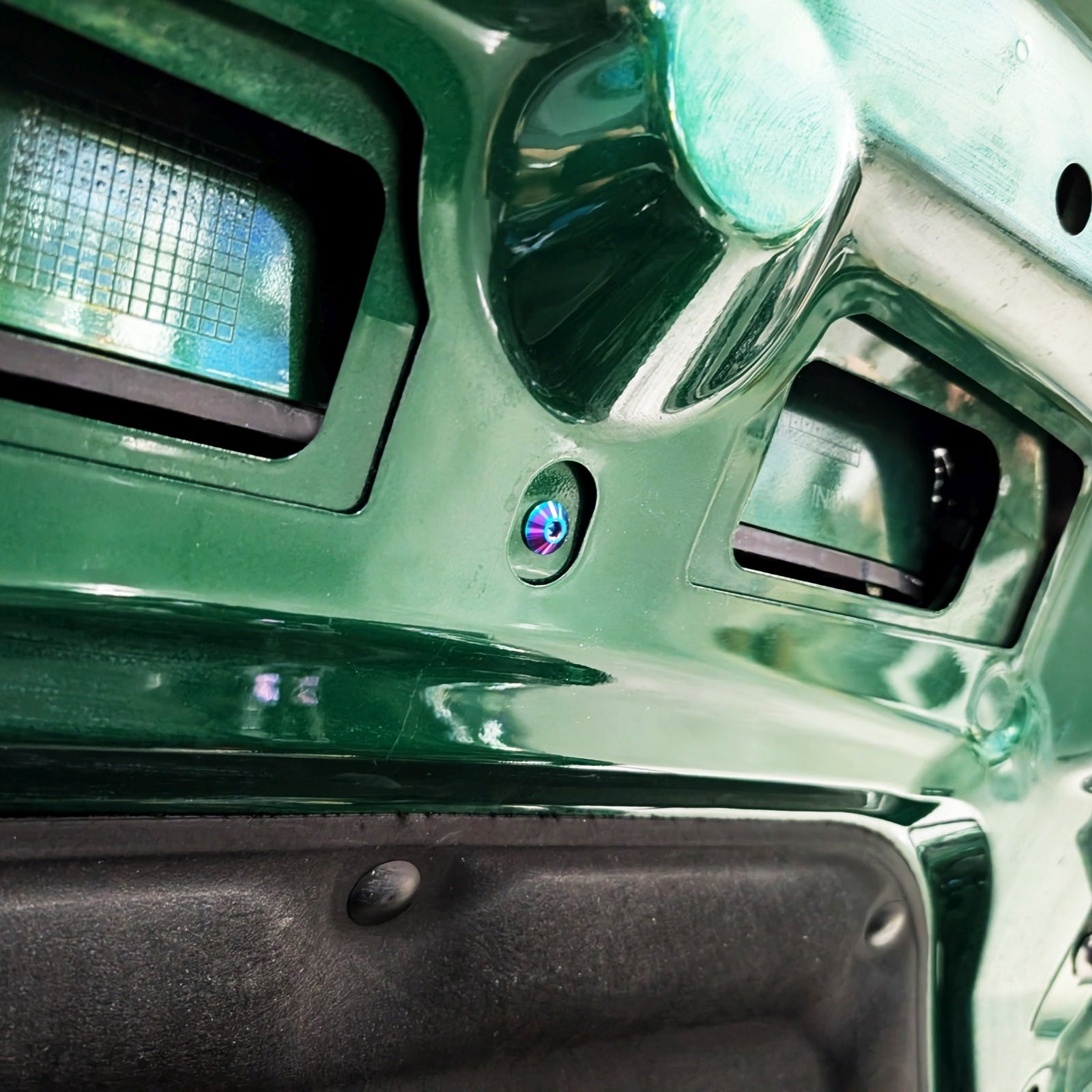 ZSPEC Staged Dress Up Bolts® Fastener Kit, '22+ Mini Cooper F56s, Titanium - ZSPEC Design LLC