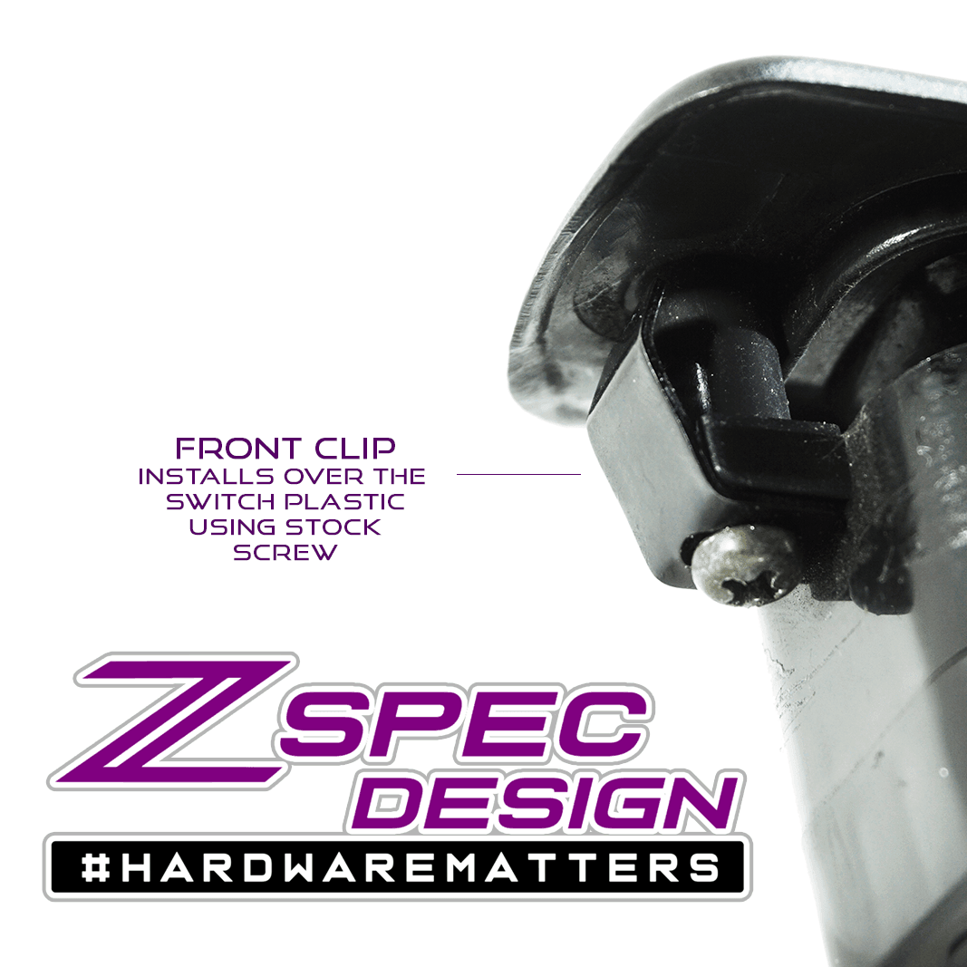 ZSPEC 300zx Z32 Passenger-Side (RIGHT) Window Switch Finisher - fits LHD Models Only - ZSPEC Design LLC - Hardware Fasteners - 300zx, lhd, nissan, repro, z32, z32 window switch - zspecdesign.com