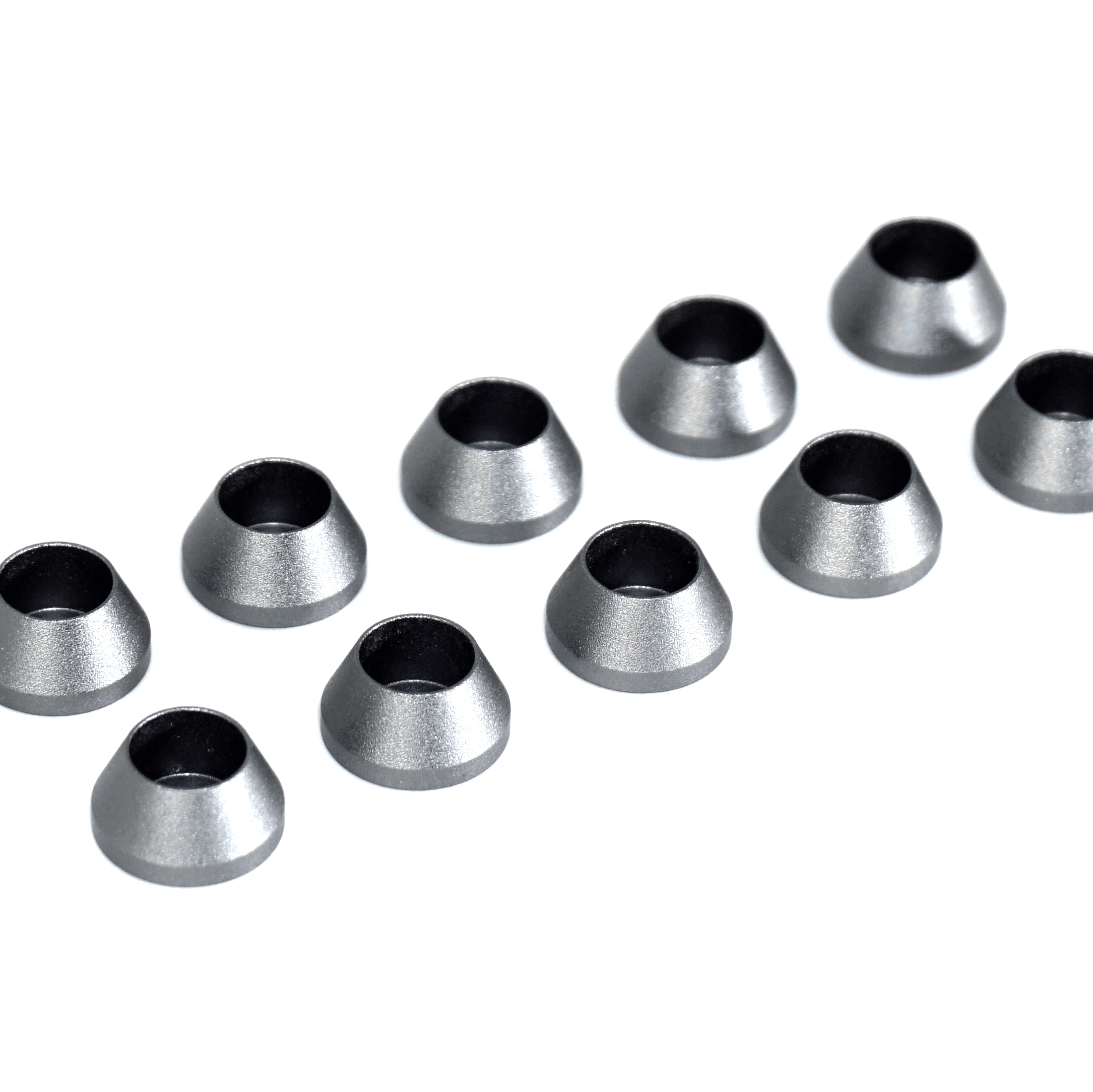 ZSPEC M3 Angled Cup Finish Washers for SHSC Socket-Cap Fasteners, 10-Pack - ZSPEC Design LLC - Hardware Fasteners - 10-pack, angled, billet hardware, Dress Up Washer, Fastener, m2, shsc - zspecdesign.com