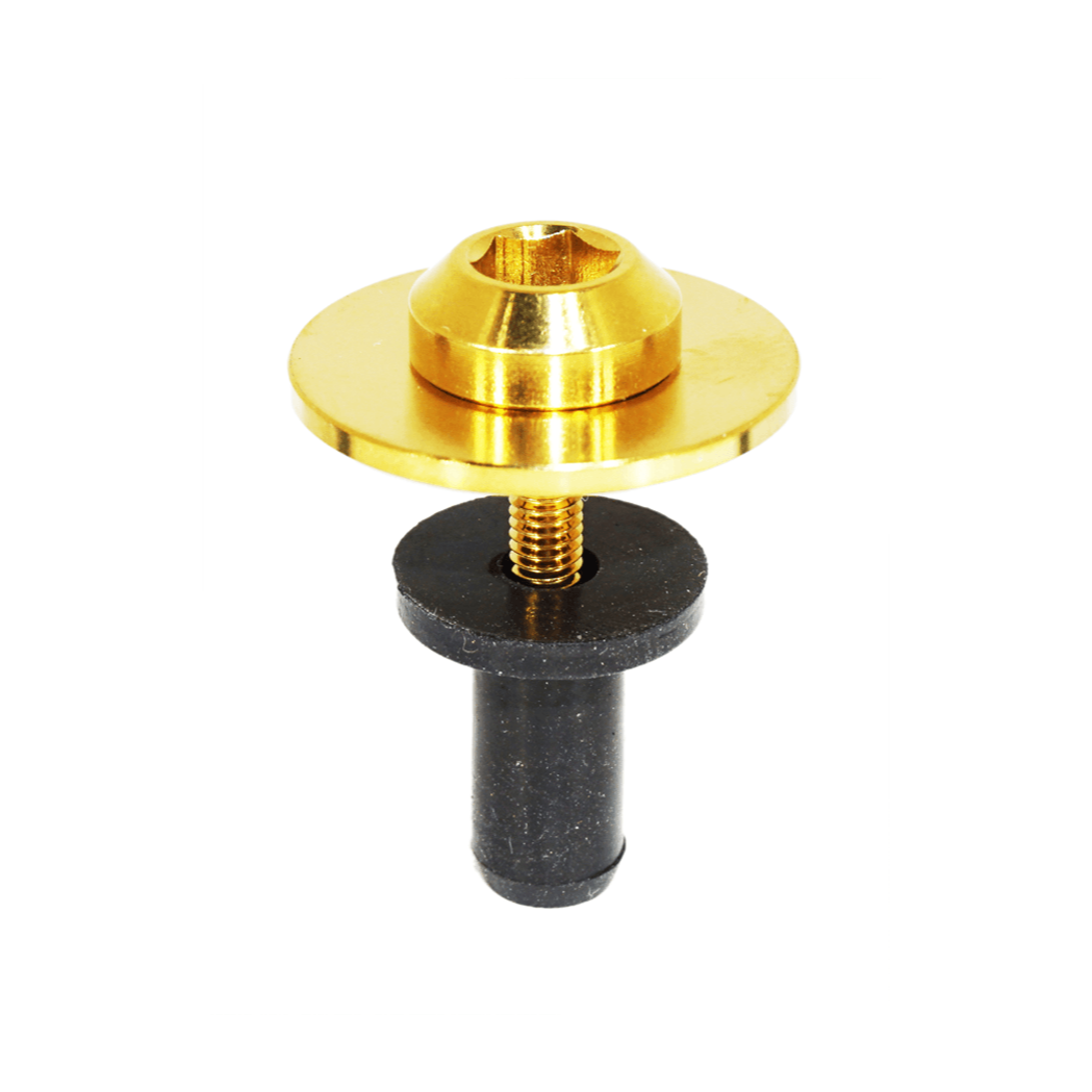 ZSPEC Design titanium plastic clips hardware kit for Lexus LC 500, including well nuts, fasteners for secure replacement.