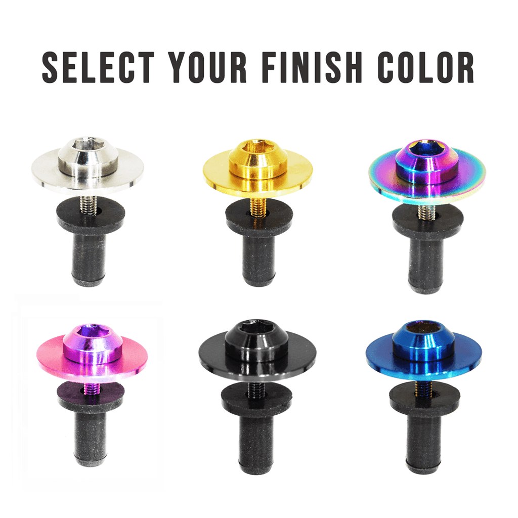 WALLアクセサリー ZSPEC Clip-Replacement Fastener Solution, M4x22mm w/ Longer Well Nut