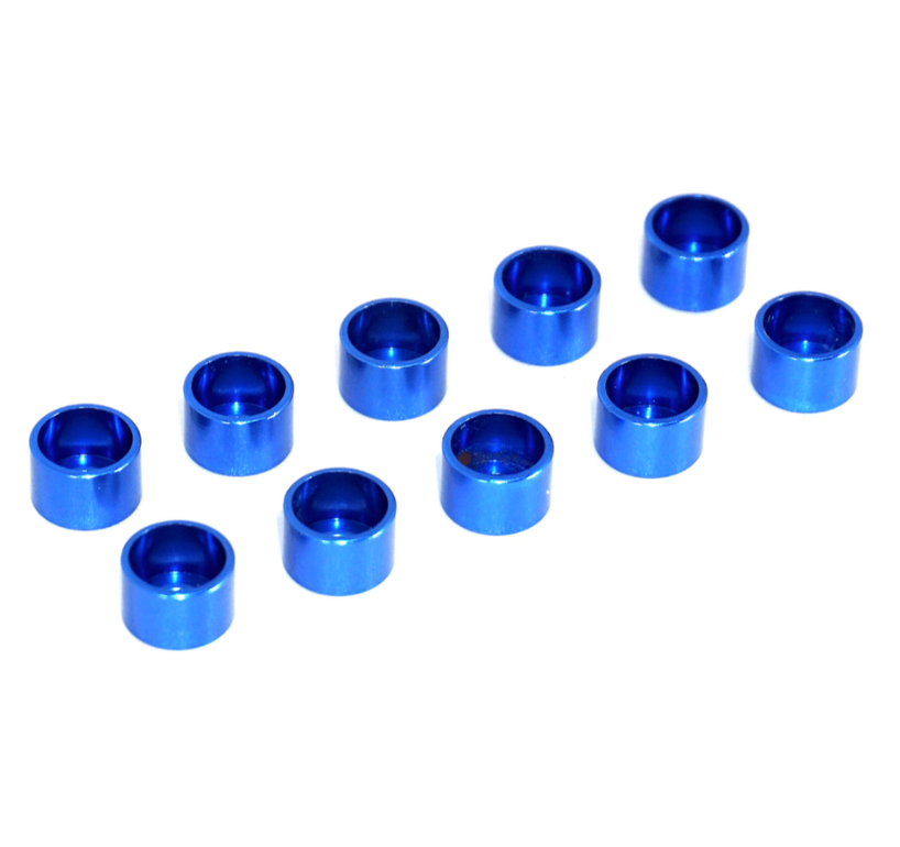 ZSPEC M3 Straight Up Finish Washers, 10-Pack - ZSPEC Design LLC - Hardware Fasteners - 10-pack, angled, billet hardware, Dress Up Washer, Fastener, m3, shsc - zspecdesign.com
