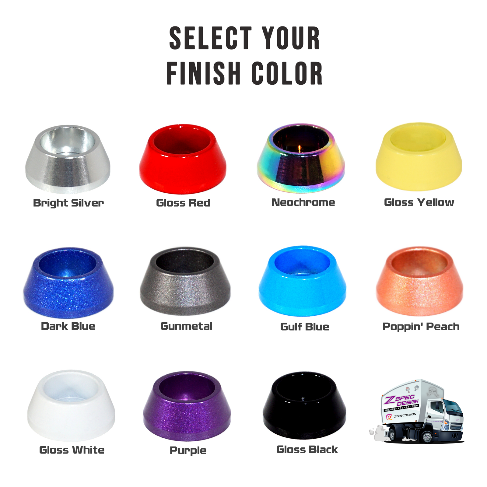 ZSPEC Body Kit Fastener, M5x20mm Stainless & Billet w/Rivet Nut, Per Each - ZSPEC Design LLC - Hardware Fasteners - 44-pack, abflug, aimgain, amuse, auto veloce, body, body hardware, body kit, clinched, damd, Do-Luck, Dress Up Bolt, fender, flare, fujimura, greddy, hamann, hks, ings+1, knight sports, kuhl, lbw, liberty walk, m-sports, m5, novitec, pandem, per each, rocket bunny, rowen, sense, stainless, street hunter, twinz, veilside, zele, zero sports - zspecdesign.com