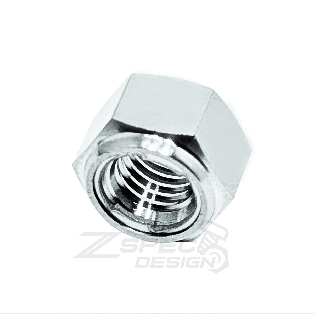 ZSPEC M7-1.0 Locking Nut, Friction-Lock Style, Titanium Grade-5