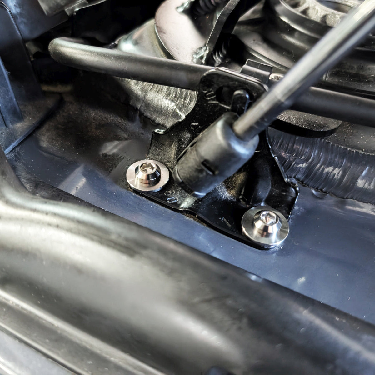 ZSPEC Stage-2 Dress Up Bolts® Fastener Kit for Mini Cooper F56s, Titanium
Lightweight Grade-5 Titanium
Bagged & Labeled by Area
Engine Washers Hardware