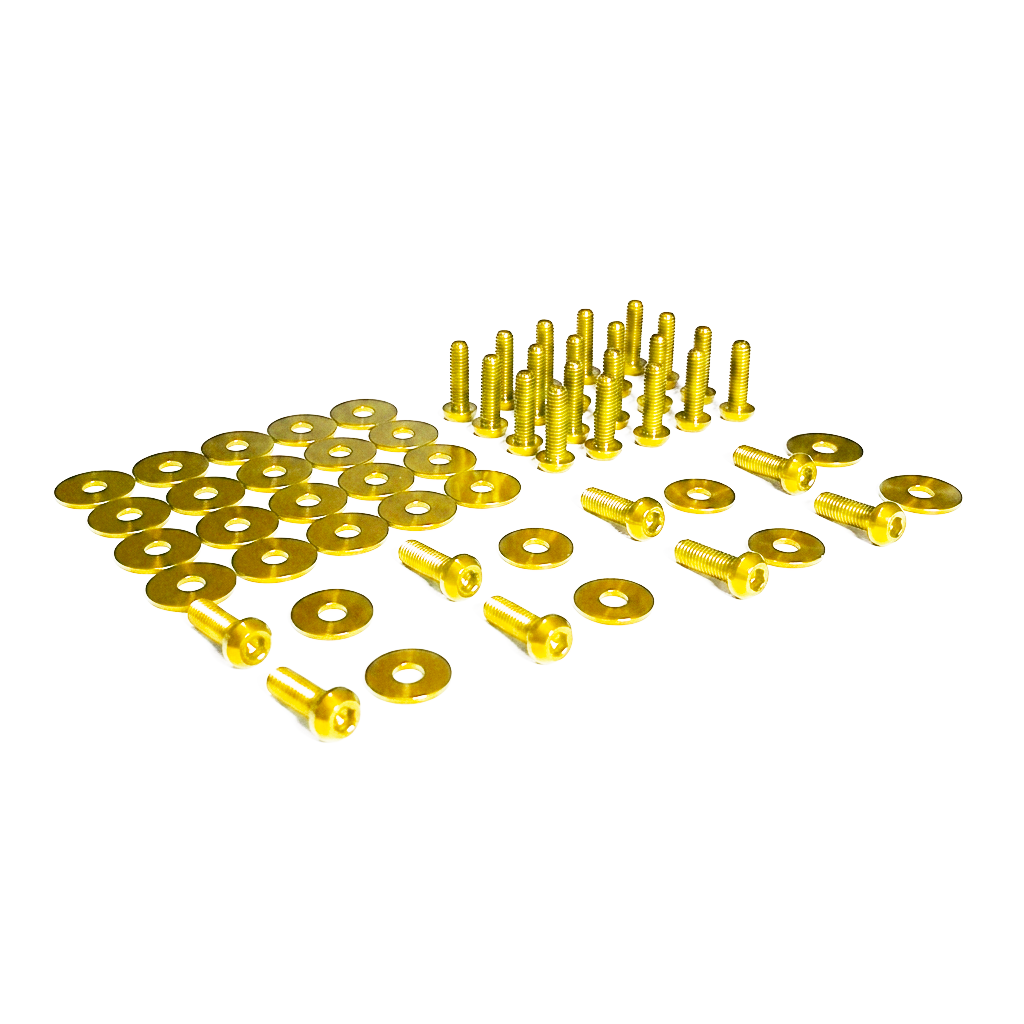 ZSPEC Stage-1 Dress-Up Bolts® Fastener Kit for Ford Mustang S197, Titanium
GR5 Titanium
Bagged & Labeled
Keywords: Engine Washers Hardware Fasteners Kit