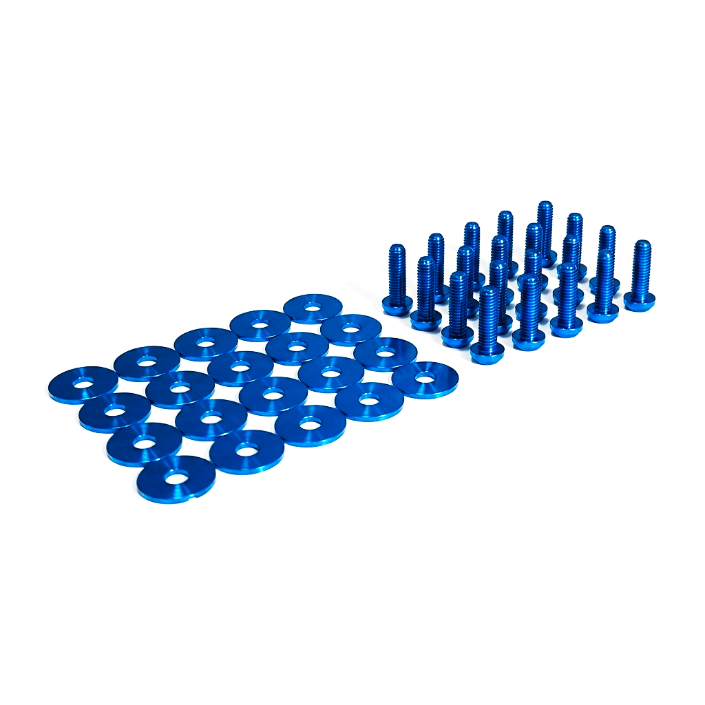 ZSPEC Mustang S197 Starter Kit Titanium Grade-5 Hardware - Dress Up Bolts Washers Nuts GR5
