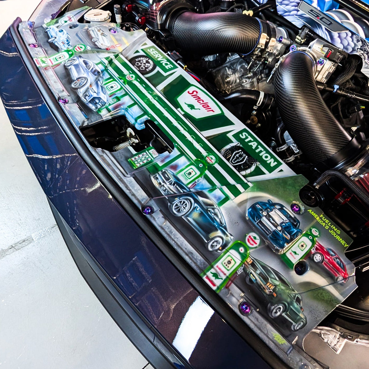 Mustang S650 Titanium Plastic-Clip Replacements Dress Up Bolts Hardware | ZSPEC Design LLC