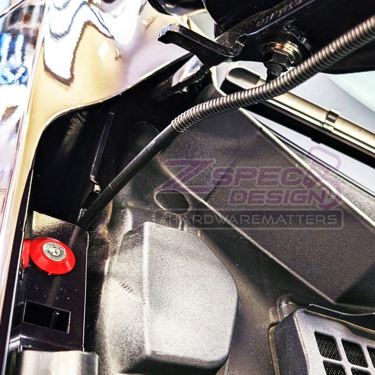 ZSPEC Stage-2 Dress Up Bolts® Fastener Kit for '15-23 Ford Mustang GT500 S550, Stainless & Billet - ZSPEC Design LLC - Hardware Fasteners - Fastener Kit, ford, mustang, s550, stage 2 - zspecdesign.com
