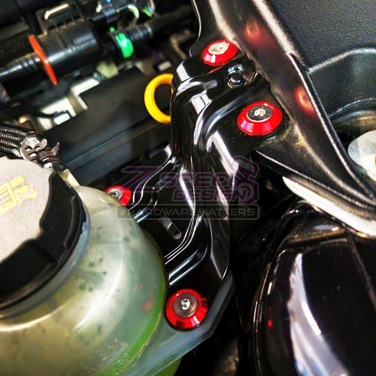 ZSPEC Stage-2 Dress Up Bolts® Fastener Kit for '15-23 Ford Mustang GT500 S550, Stainless & Billet - ZSPEC Design LLC - Hardware Fasteners - Fastener Kit, ford, mustang, s550, stage 2 - zspecdesign.com