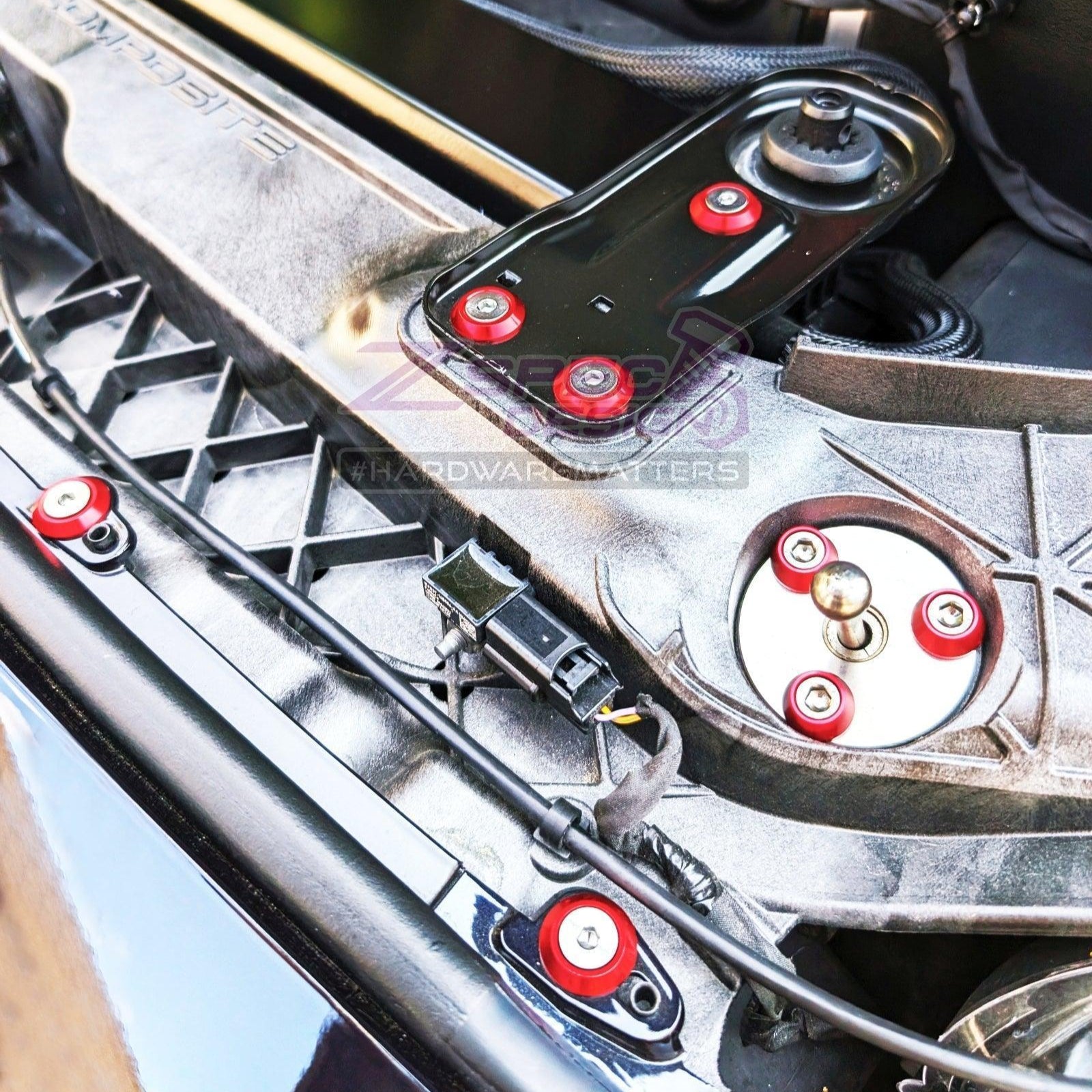 ZSPEC Stage-2 Dress Up Bolts® Fastener Kit for '15-23 Ford Mustang GT500 S550, Stainless & Billet - ZSPEC Design LLC - Hardware Fasteners - Fastener Kit, ford, mustang, s550, stage 2 - zspecdesign.com