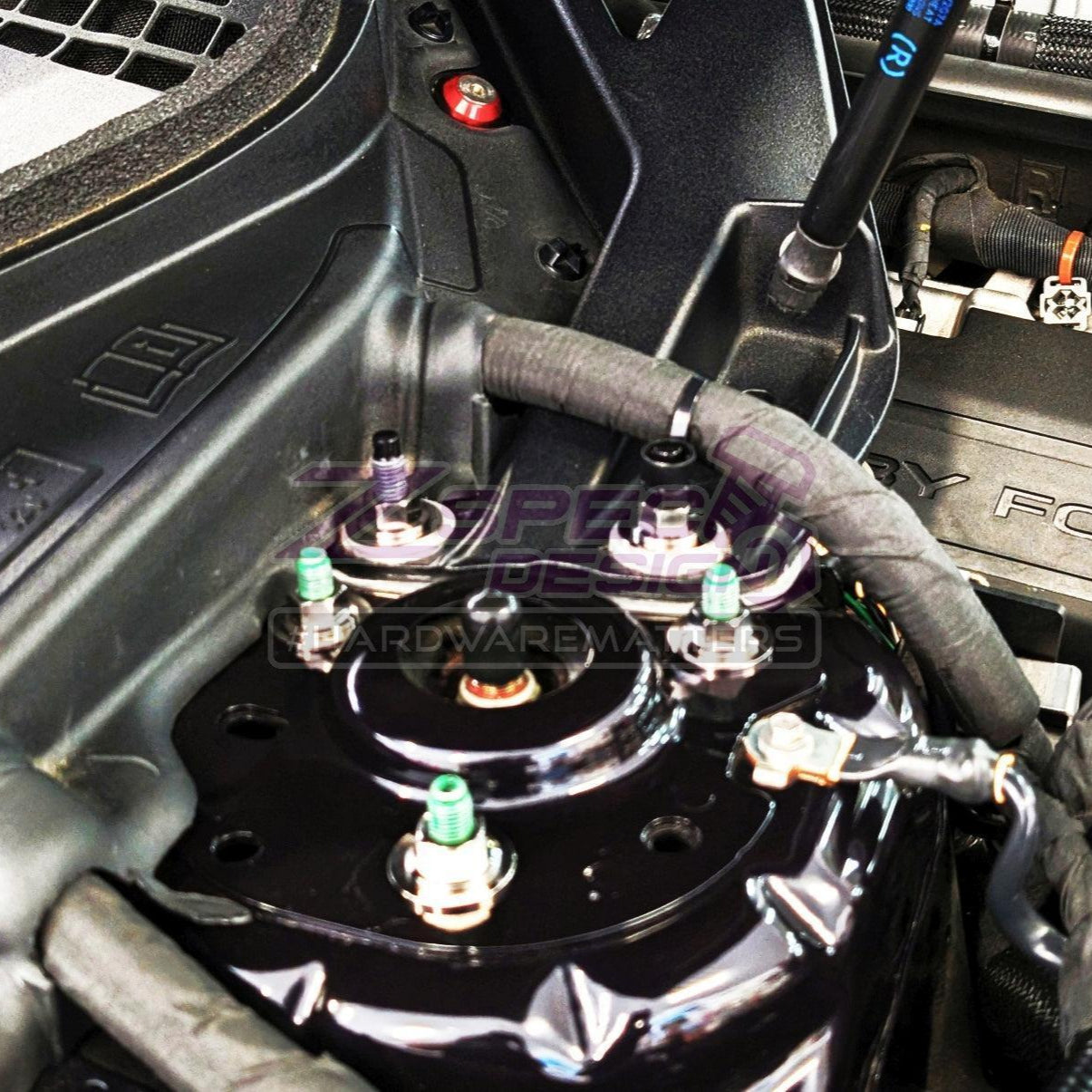 ZSPEC Stage-2 Dress Up Bolts® Fastener Kit for '15-23 Ford Mustang GT500 S550, Stainless & Billet - ZSPEC Design LLC - Hardware Fasteners - Fastener Kit, ford, mustang, s550, stage 2 - zspecdesign.com