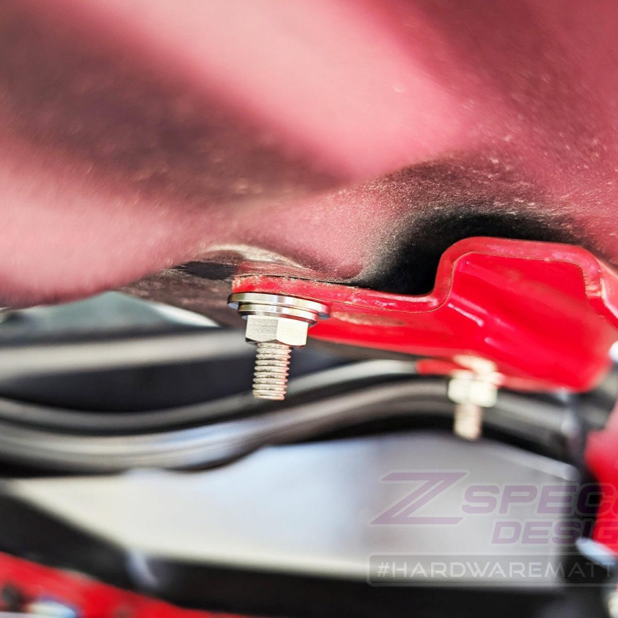 ZSPEC Stage-1 Dress Up Bolts® Fastener Kit for Ford Mustang SN95 V8, Titanium - ZSPEC Design LLC - Hardware Fasteners - Fastener Kit, ford, mustang, sn95, stage 1 - zspecdesign.com