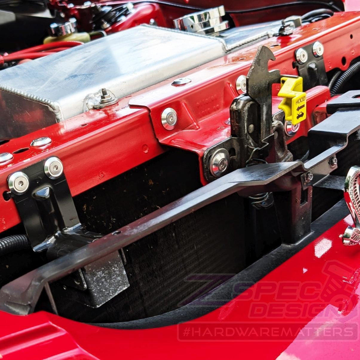 ZSPEC Stage-1 Dress Up Bolts® Fastener Kit for Ford Mustang SN95 V8, Stainless & Billet - ZSPEC Design LLC - Hardware Fasteners - Fastener Kit, ford, mustang, sn95, stage 1 - zspecdesign.com