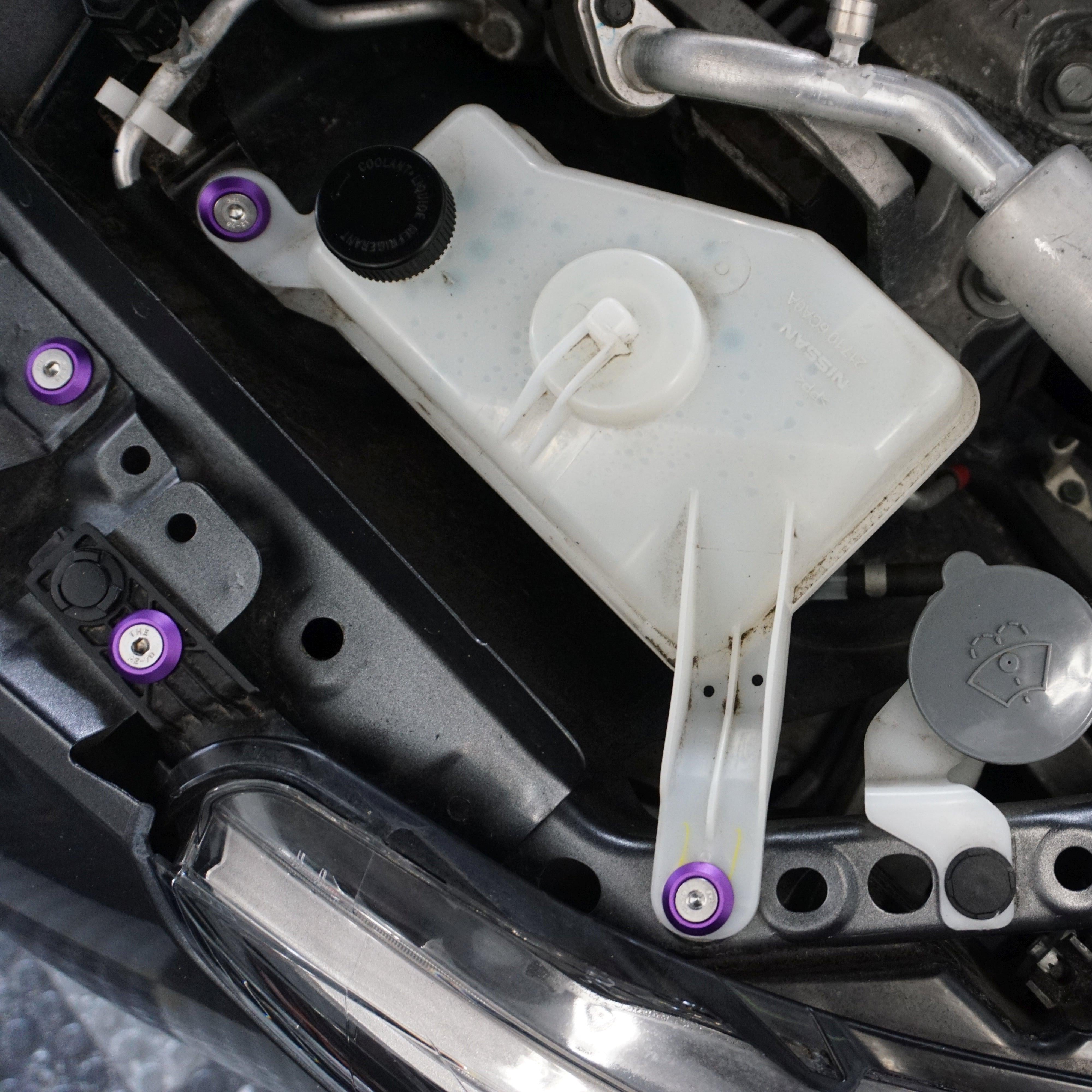 ZSPEC Stage-1 Dress Up Bolts® Hardware Kit for Nissan Altima L34
SUS304 Stainless Fasteners
6061 Billet Colored Finish Washers
Thoughtfully organized by area