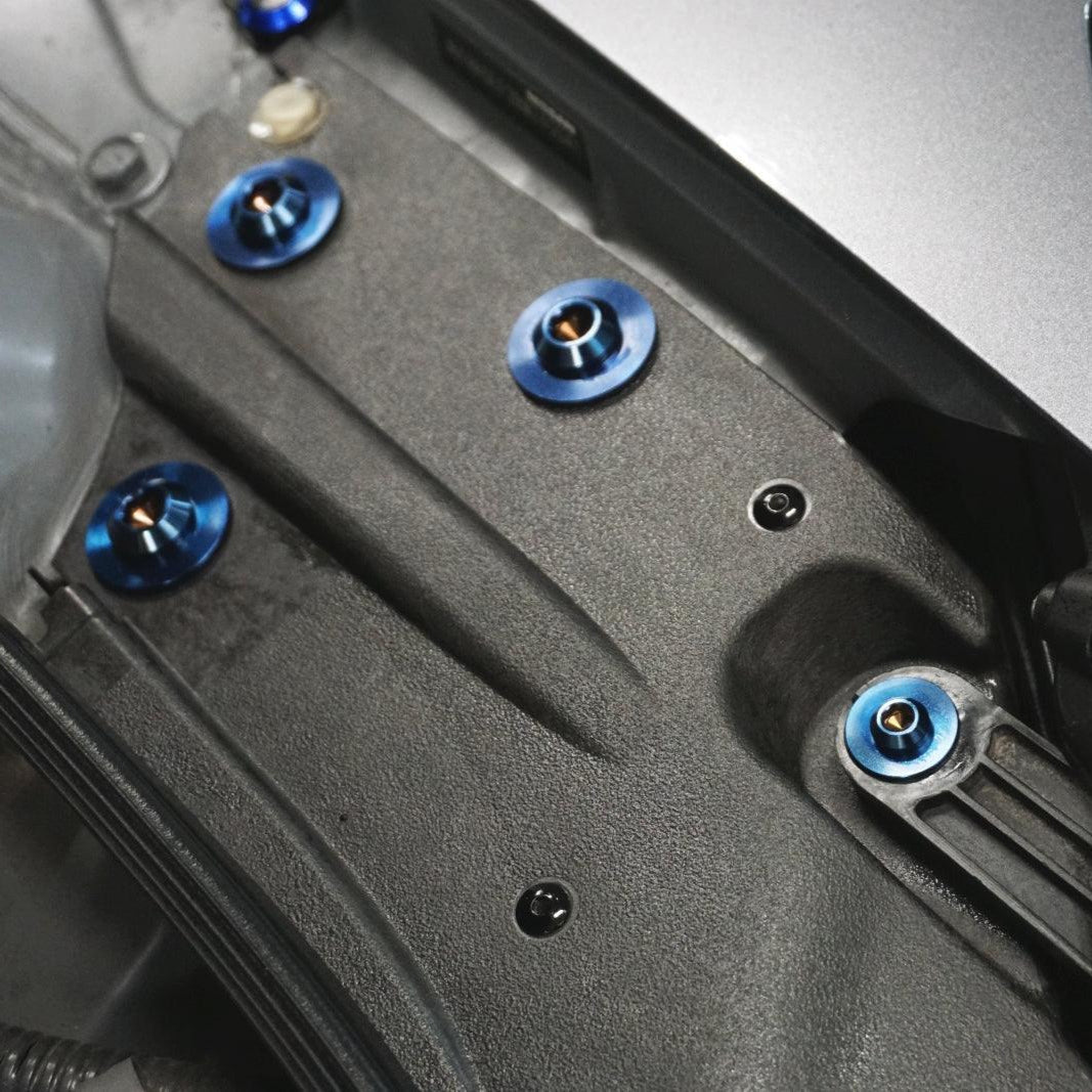 ZSPEC "Stage 1" Dress Up Bolts® Fastener Kit for '09-23 Nissan GTR (R35), Titanium - ZSPEC Design LLC - Hardware Fasteners - Fastener Kit, gt-r, gtr, nissan, r35, skyline, stage 1, titanium - zspecdesign.com