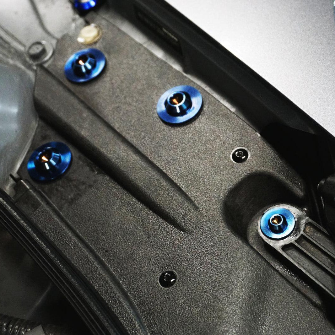 ZSPEC "Stage 2" Dress Up Bolts® Fastener Kit for '09-23 Nissan GTR (R35), Titanium - ZSPEC Design LLC - Hardware Fasteners - Fastener Kit, gt-r, gtr, nissan, r35, skyline, stage 2, titanium - zspecdesign.com