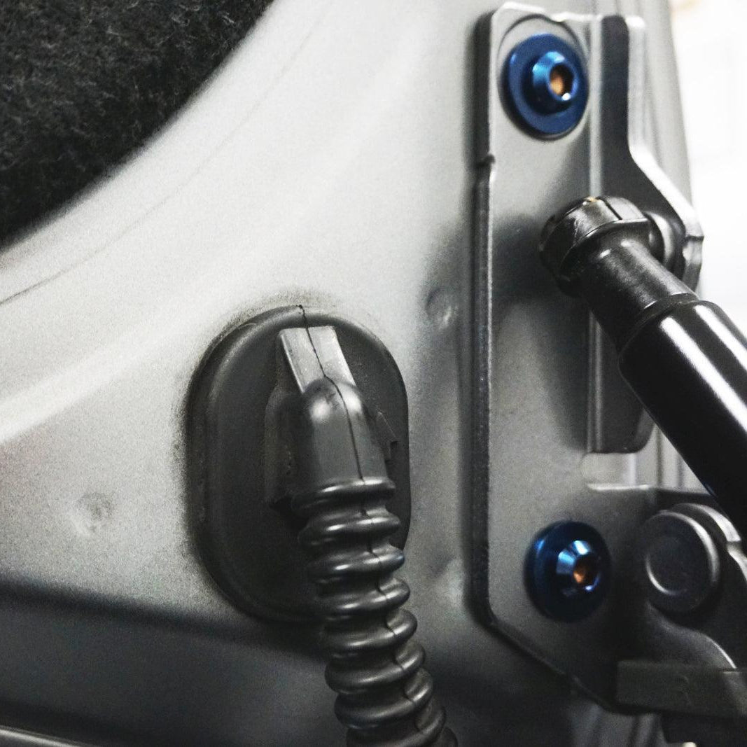 ZSPEC Trunk Area Dress Up Bolts® Fastener Kit for '09-23 Nissan GTR (R35), Titanium - ZSPEC Design LLC - Hardware Fasteners - Fastener Kit, gt-r, gtr, nissan, r35, skyline, titanium - zspecdesign.com