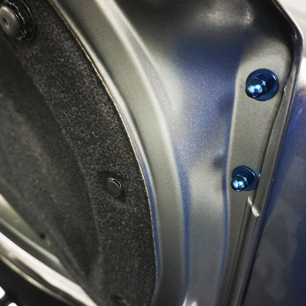 ZSPEC Trunk Area Dress Up Bolts® Fastener Kit for '09-23 Nissan GTR (R35), Titanium - ZSPEC Design LLC - Hardware Fasteners - Fastener Kit, gt-r, gtr, nissan, r35, skyline, titanium - zspecdesign.com