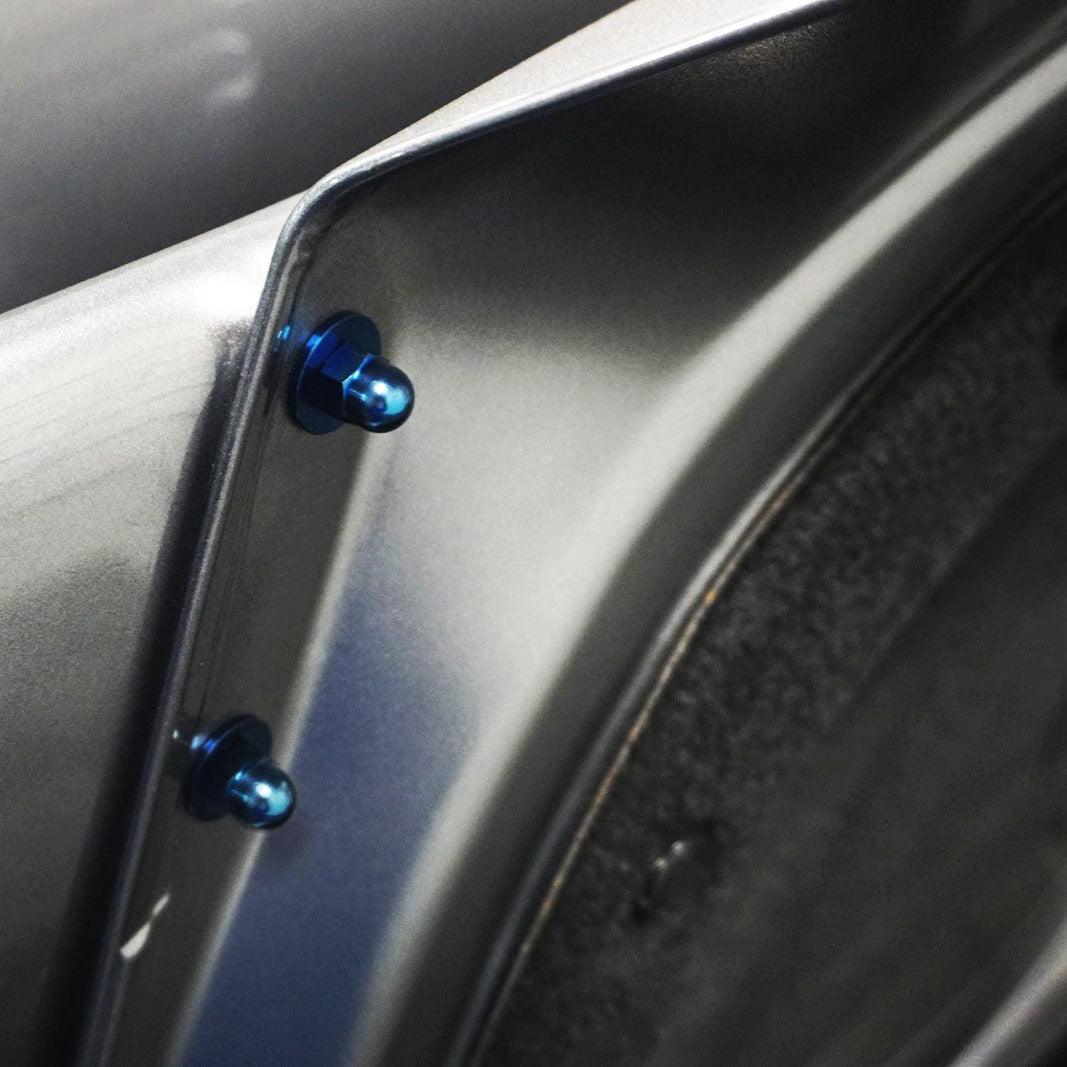 ZSPEC Trunk Area Dress Up Bolts® Fastener Kit for '09-23 Nissan GTR (R35), Titanium - ZSPEC Design LLC - Hardware Fasteners - Fastener Kit, gt-r, gtr, nissan, r35, skyline, titanium - zspecdesign.com