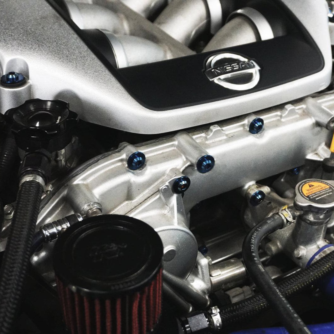 ZSPEC "Stage 3" Dress Up Bolts® Fastener Kit for '09-23 Nissan GTR (R35), Titanium - ZSPEC Design LLC - Hardware Fasteners - Fastener Kit, gt-r, gtr, nissan, r35, skyline, stage 3, titanium - zspecdesign.com