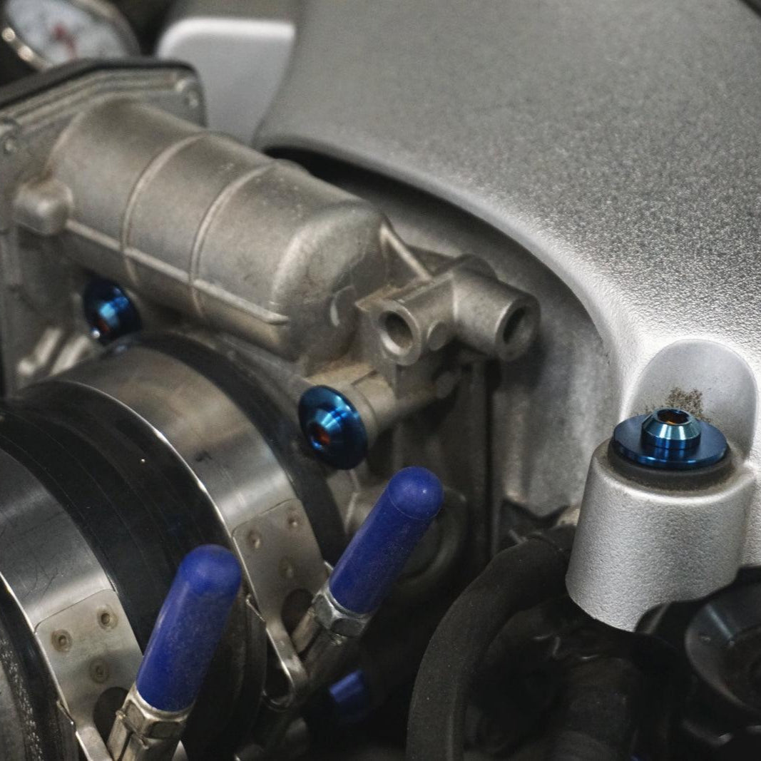 ZSPEC "Stage 1" Dress Up Bolts® Fastener Kit for '09-23 Nissan GTR (R35), Titanium - ZSPEC Design LLC - Hardware Fasteners - Fastener Kit, gt-r, gtr, nissan, r35, skyline, stage 1, titanium - zspecdesign.com