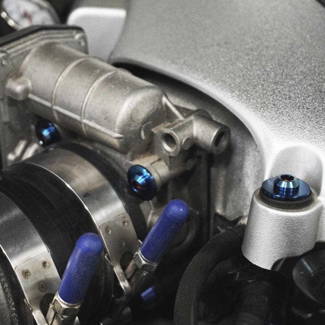 ZSPEC "Stage 3" Dress Up Bolts® Fastener Kit for '09-23 Nissan GTR (R35), Titanium - ZSPEC Design LLC - Hardware Fasteners - Fastener Kit, gt-r, gtr, nissan, r35, skyline, stage 3, titanium - zspecdesign.com