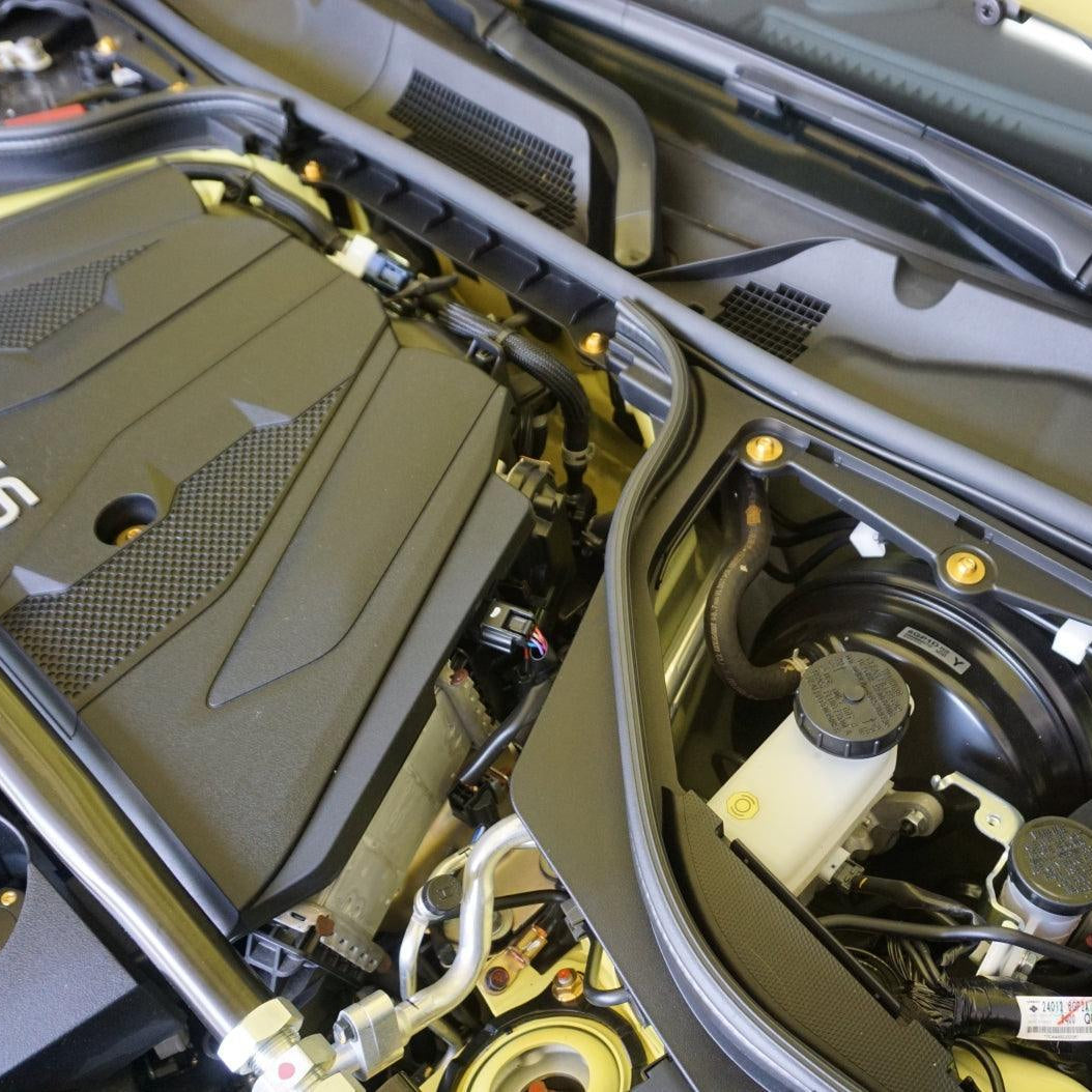 ZSPEC Plastic-Clips Replacement Kit for '23+ Nissan Z RZ34, Grade-5 Titanium - ZSPEC Design LLC - Hardware Fasteners - 2023, 400z, clip replacement, Fastener Kit, nissan, nissanz, RZ34, titanium, z34 s2, z34s2 - zspecdesign.com