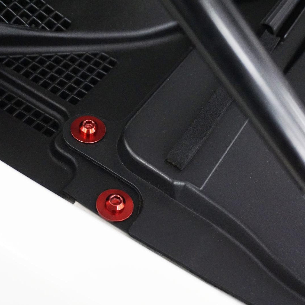 ZSPEC Plastic-Clips Replacement Kit for '03-09 Nissan 350z Z33, Grade-5 Titanium - ZSPEC Design LLC - Hardware Fasteners - 350z, clip replacement, Fastener Kit, nissan, nissanz, titanium, z33 - zspecdesign.com