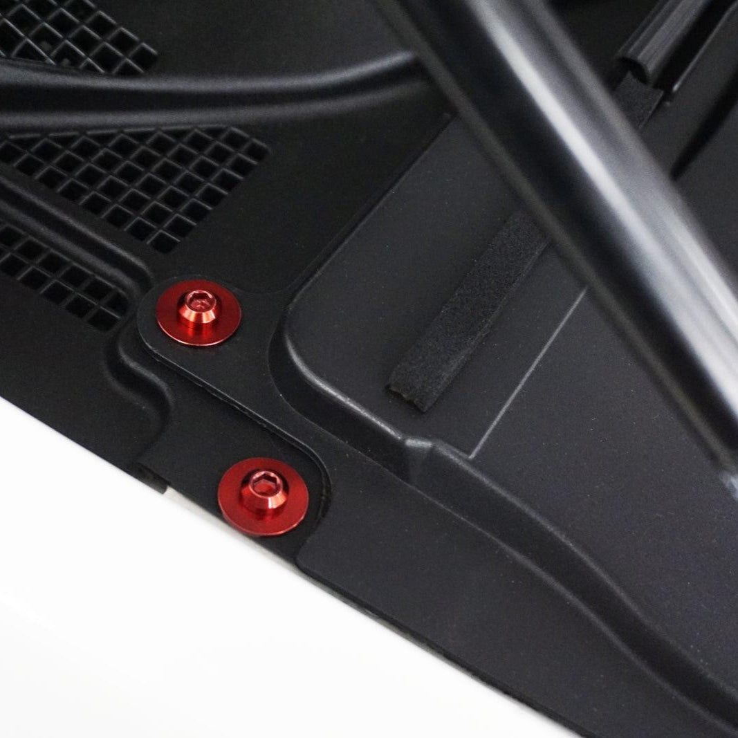 ZSPEC "Cowls & Service-Panels Only" Clips Replacement Kit for Nissan 350z Z33, Titanium - ZSPEC Design LLC - Hardware Fasteners - 350z, clip replacement, Fastener Kit, nissan, nissanz, titanium, z33 - zspecdesign.com