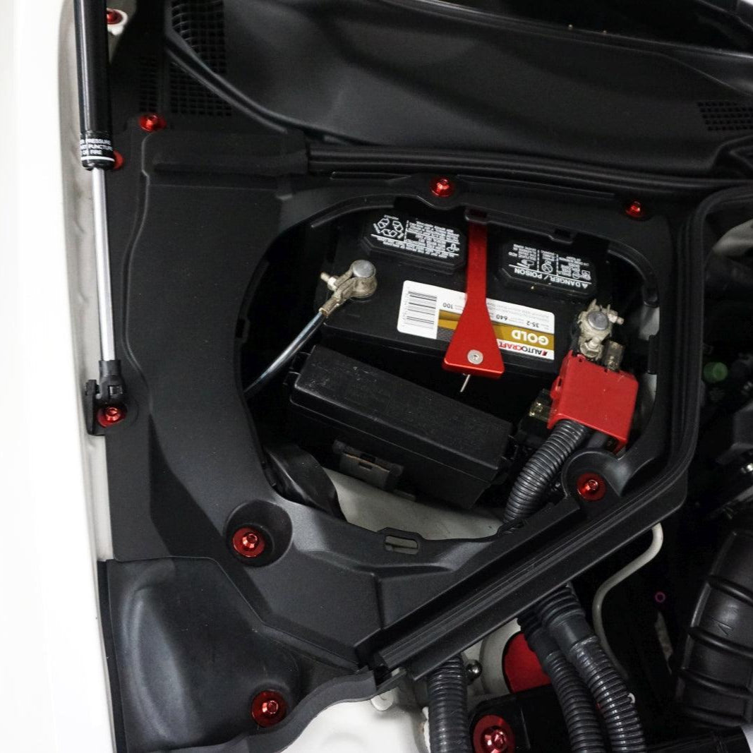 ZSPEC Plastic-Clips Replacement Kit for '03-09 Nissan 350z Z33, Grade-5 Titanium - ZSPEC Design LLC - Hardware Fasteners - 350z, clip replacement, Fastener Kit, nissan, nissanz, titanium, z33 - zspecdesign.com