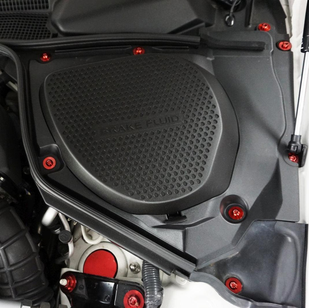 ZSPEC Plastic-Clips Replacement Kit for '03-09 Nissan 350z Z33, Grade-5 Titanium - ZSPEC Design LLC - Hardware Fasteners - 350z, clip replacement, Fastener Kit, nissan, nissanz, titanium, z33 - zspecdesign.com