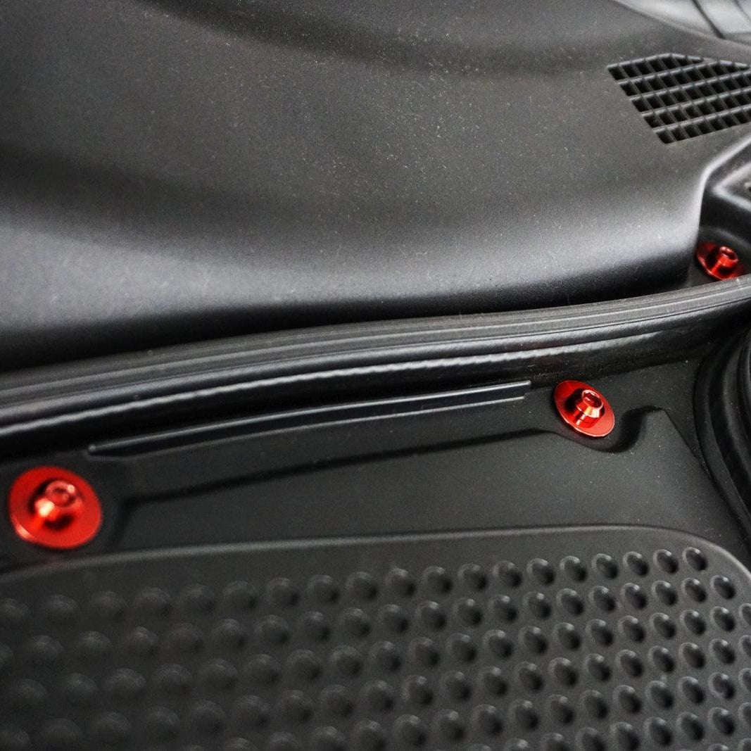 ZSPEC Plastic-Clips Replacement Kit for '03-09 Nissan 350z Z33, Grade-5 Titanium - ZSPEC Design LLC - Hardware Fasteners - 350z, clip replacement, Fastener Kit, nissan, nissanz, titanium, z33 - zspecdesign.com