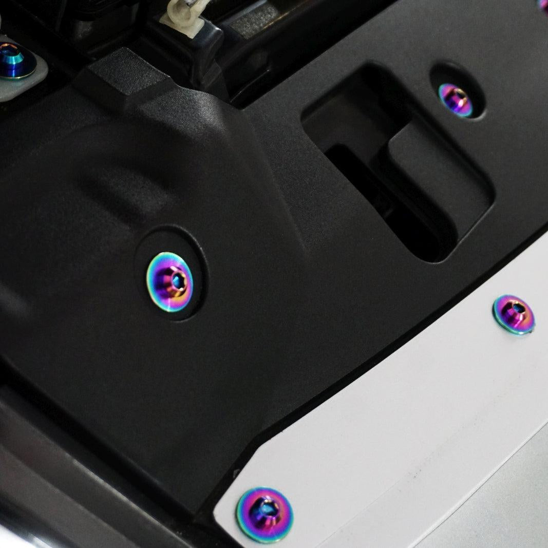 ZSPEC Plastic-Clips Replacement Kit for '09-20 Nissan 370z Z34, Grade-5 Titanium - ZSPEC Design LLC - Hardware Fasteners - 370z, clip replacement, Fastener Kit, nissan, nissanz, titanium, z34 - zspecdesign.com