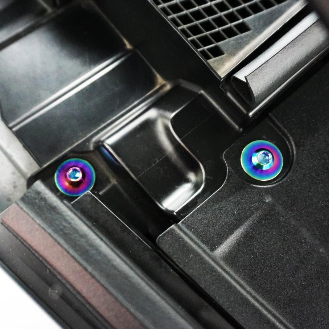 ZSPEC Plastic-Clips Replacement Kit for '09-20 Nissan 370z Z34, Grade-5 Titanium - ZSPEC Design LLC - Hardware Fasteners - 370z, clip replacement, Fastener Kit, nissan, nissanz, titanium, z34 - zspecdesign.com