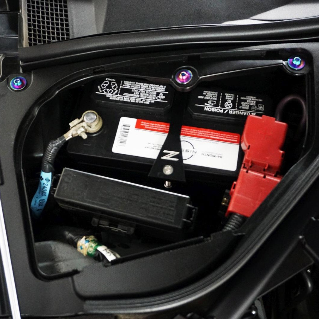 ZSPEC Plastic-Clips Replacement Kit for '09-20 Nissan 370z Z34, Grade-5 Titanium - ZSPEC Design LLC - Hardware Fasteners - 370z, clip replacement, Fastener Kit, nissan, nissanz, titanium, z34 - zspecdesign.com